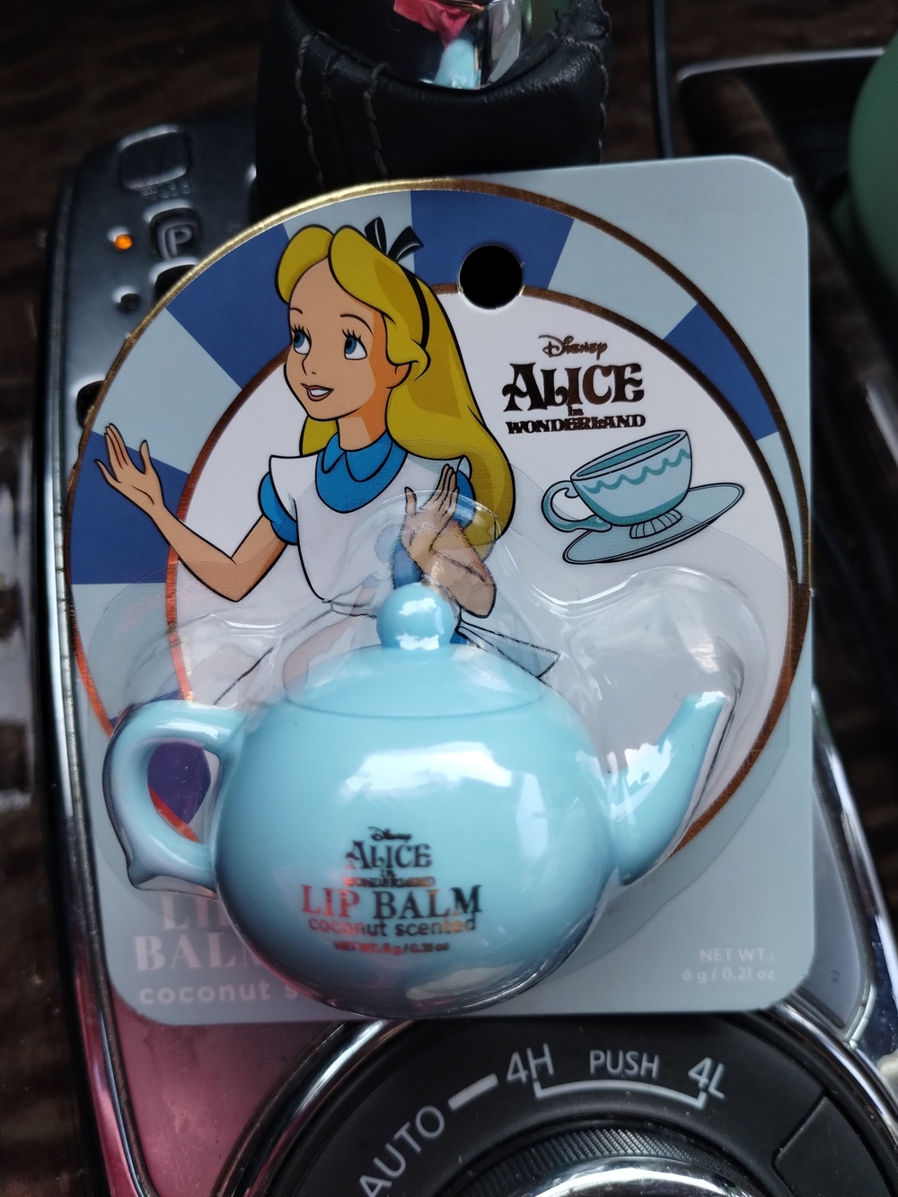 Disney Alice in Wonderland Light Blue Teapot Lip Balm
